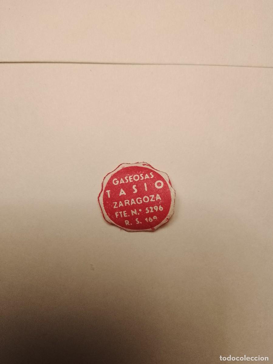 Etiquetas antiguas: Gaseosas tasio Zaragoza a&ntilde;os 40