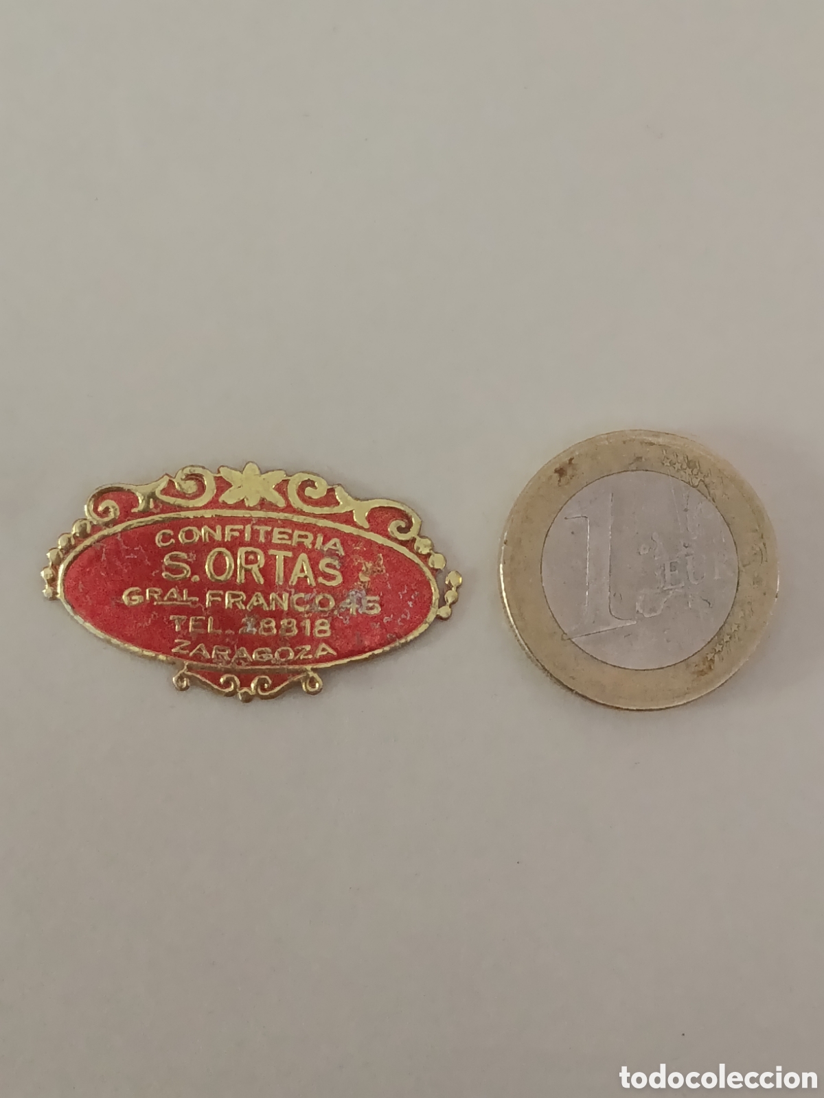 Etiquetas antiguas: CONFITER&Iacute;AS S . ORTAS [ ZARAGOZA ETIQUETA A&Ntilde;OS 40-50 ]