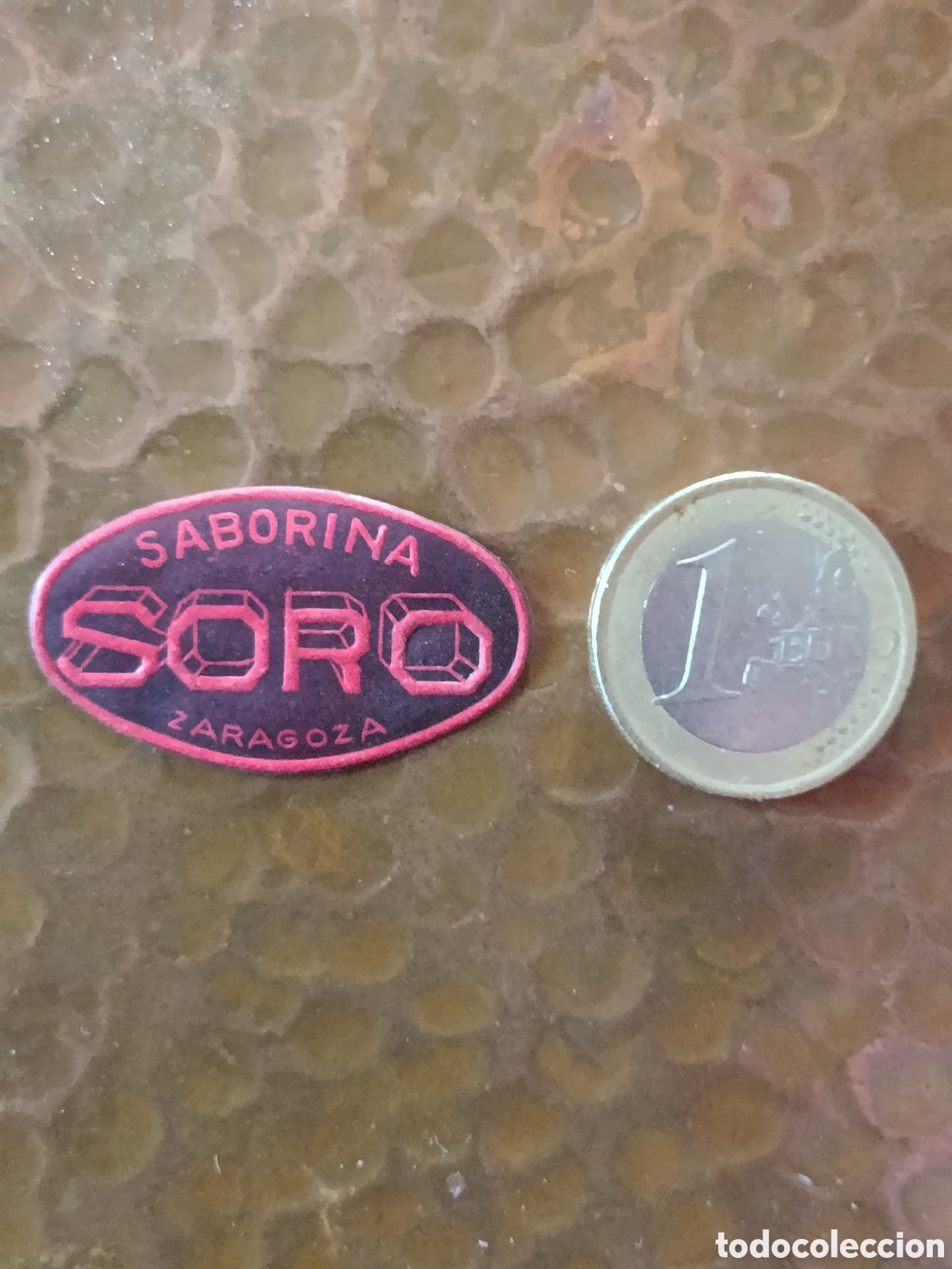 Etiquetas antiguas: SABORINAS SORO [ ZARAGOZA ETIQUETA A&Ntilde;OS 40-50 ]