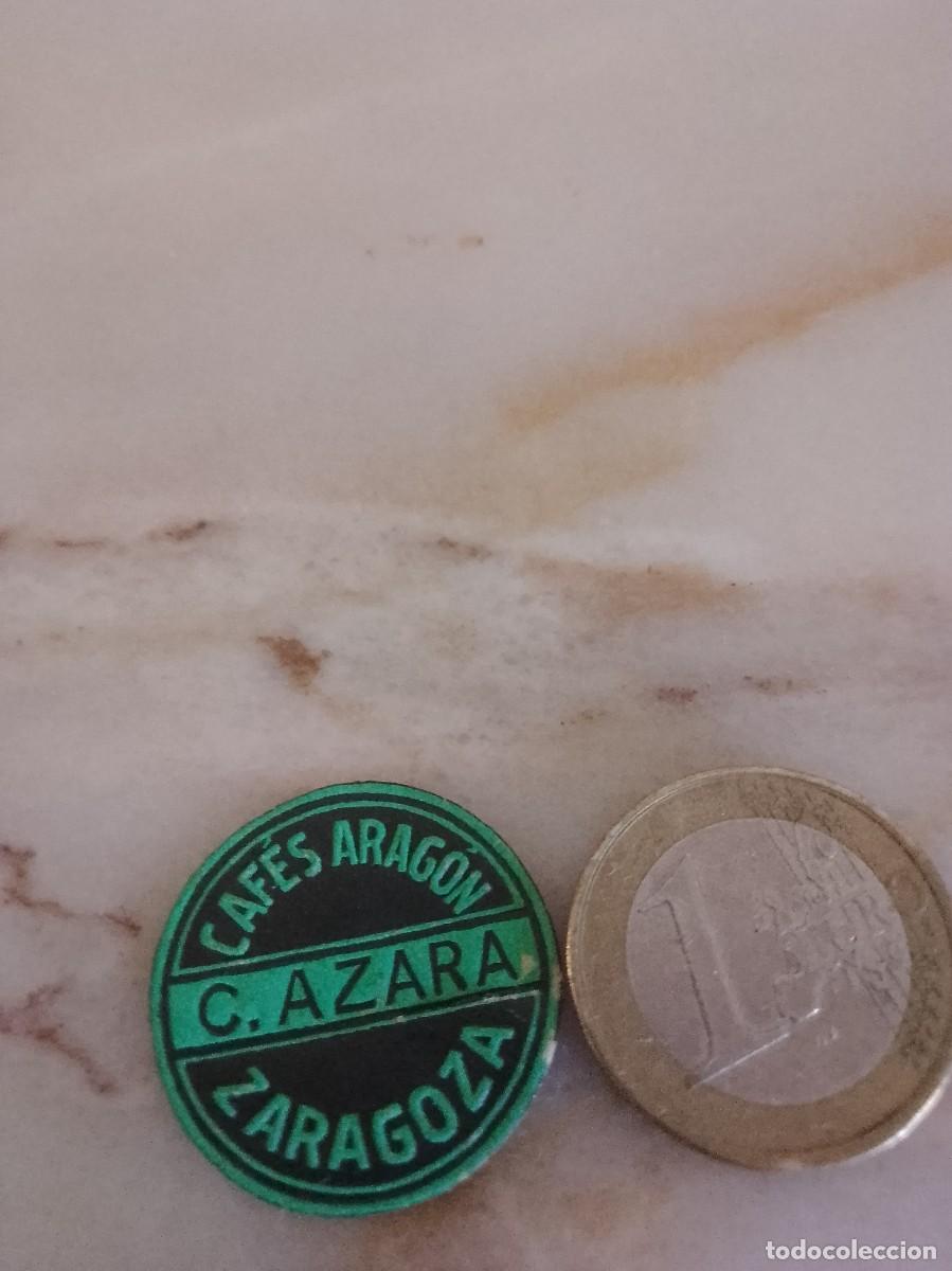 Etiquetas antiguas: Etiqueta a&ntilde;os 40 50 caf&eacute;s Arag&oacute;n c. Azara Zaragoza