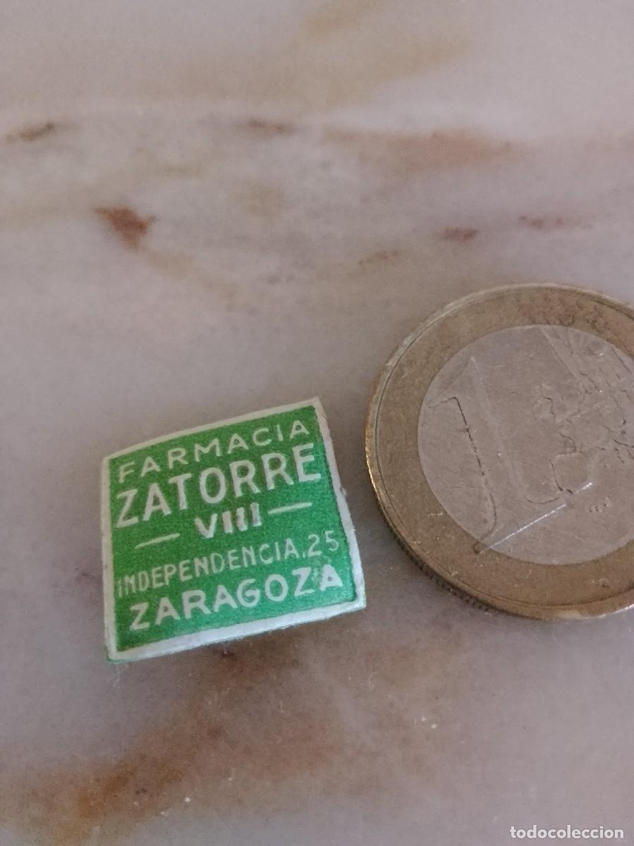 Etiquetas antiguas: Etiqueta a&ntilde;os 40 50 farmacia zatorre Zaragoza