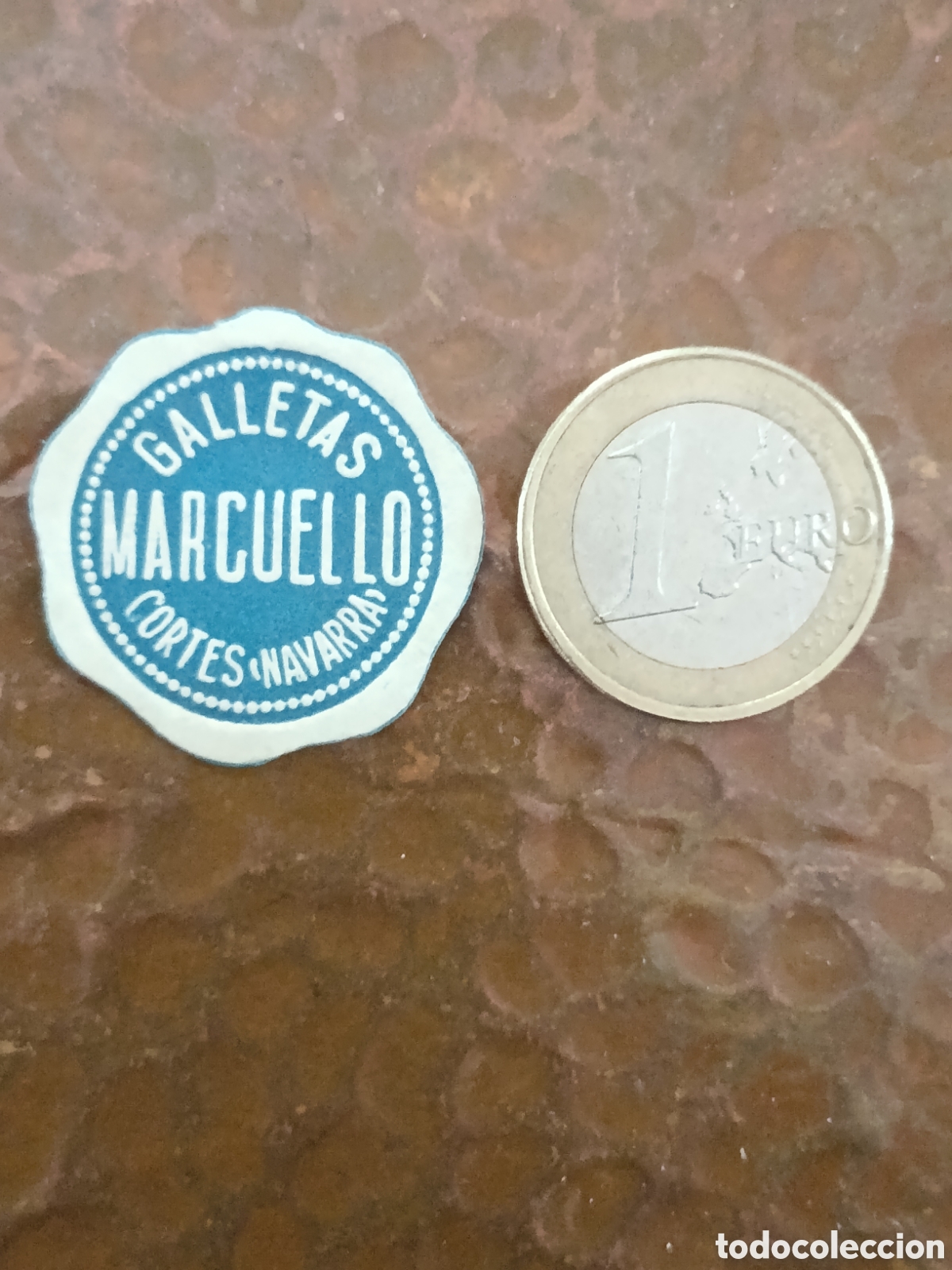 Etiquetas antiguas: GALLETAS MARCUELLO NAVARRA [ ETIQUETAS A&Ntilde;OS 30-40 ]