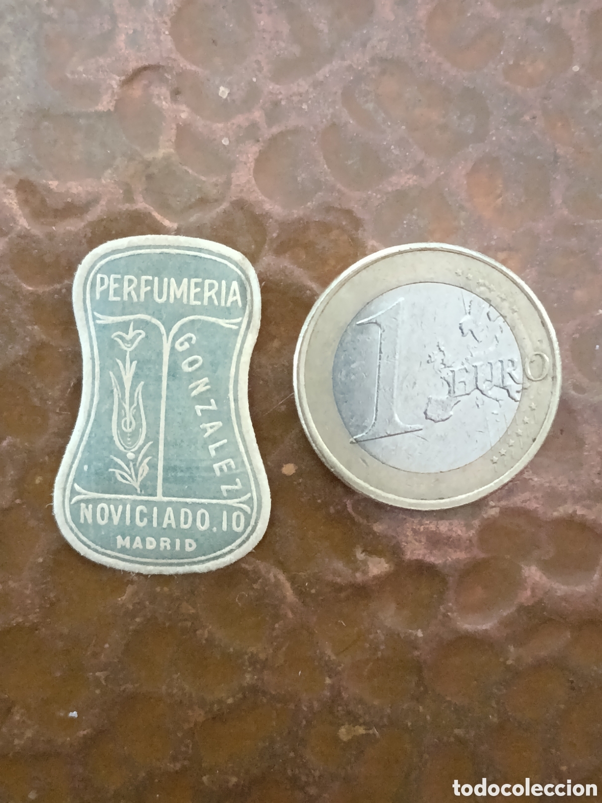 Etiquetas antiguas: PERFUMER&Iacute;A GONZ&Aacute;LEZ MADRID [ ETIQUETA A&Ntilde;OS 30-40 ]