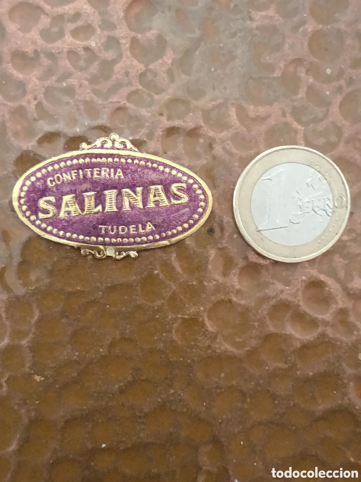 Etiquetas antiguas: Confiter&iacute;a Salinas Tudela [ ETIQUETAS A&Ntilde;OS 30-40 ]