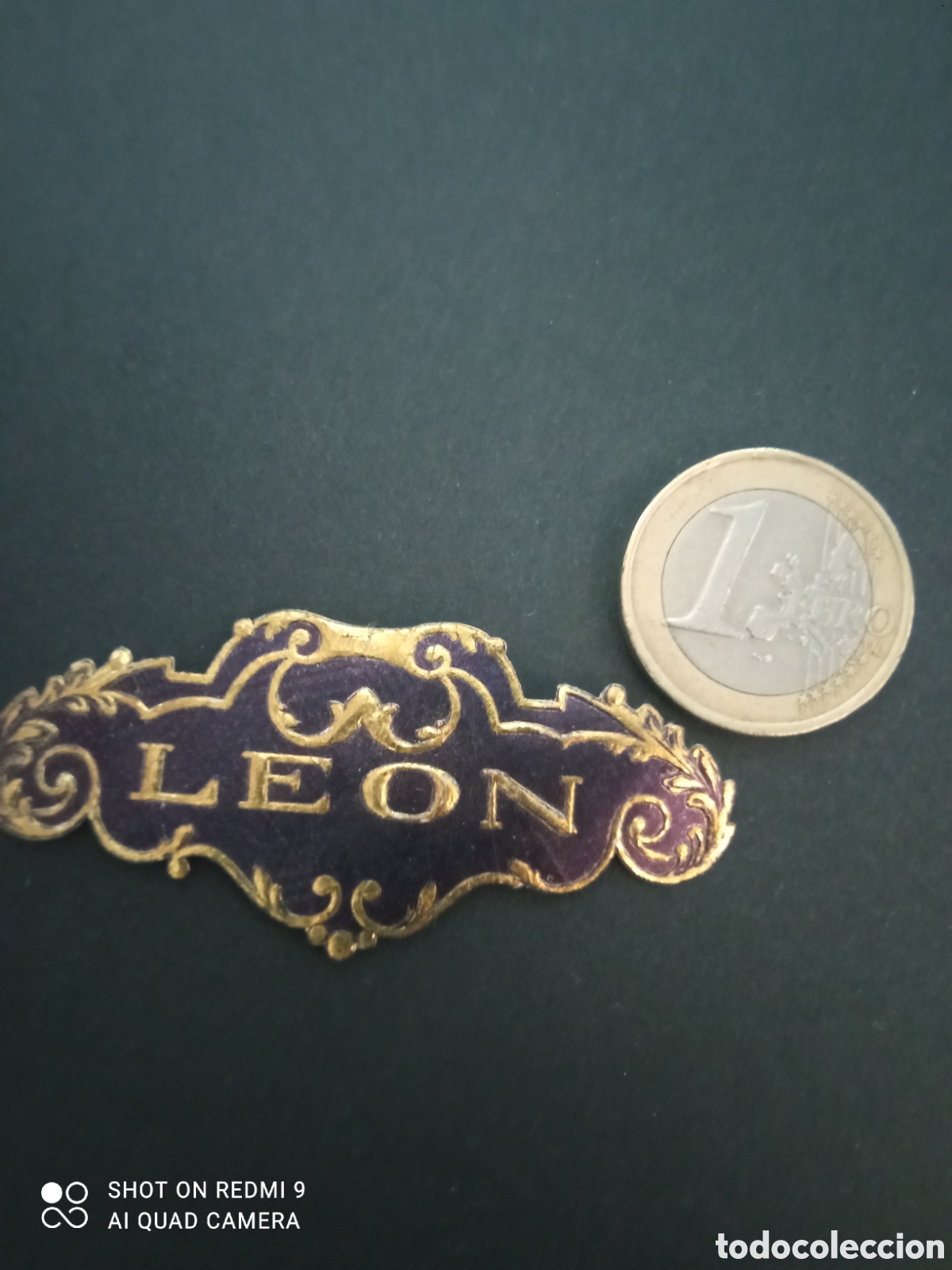 Etiquetas antiguas: ( etiqueta a&ntilde;os 30 40) Le&oacute;n
