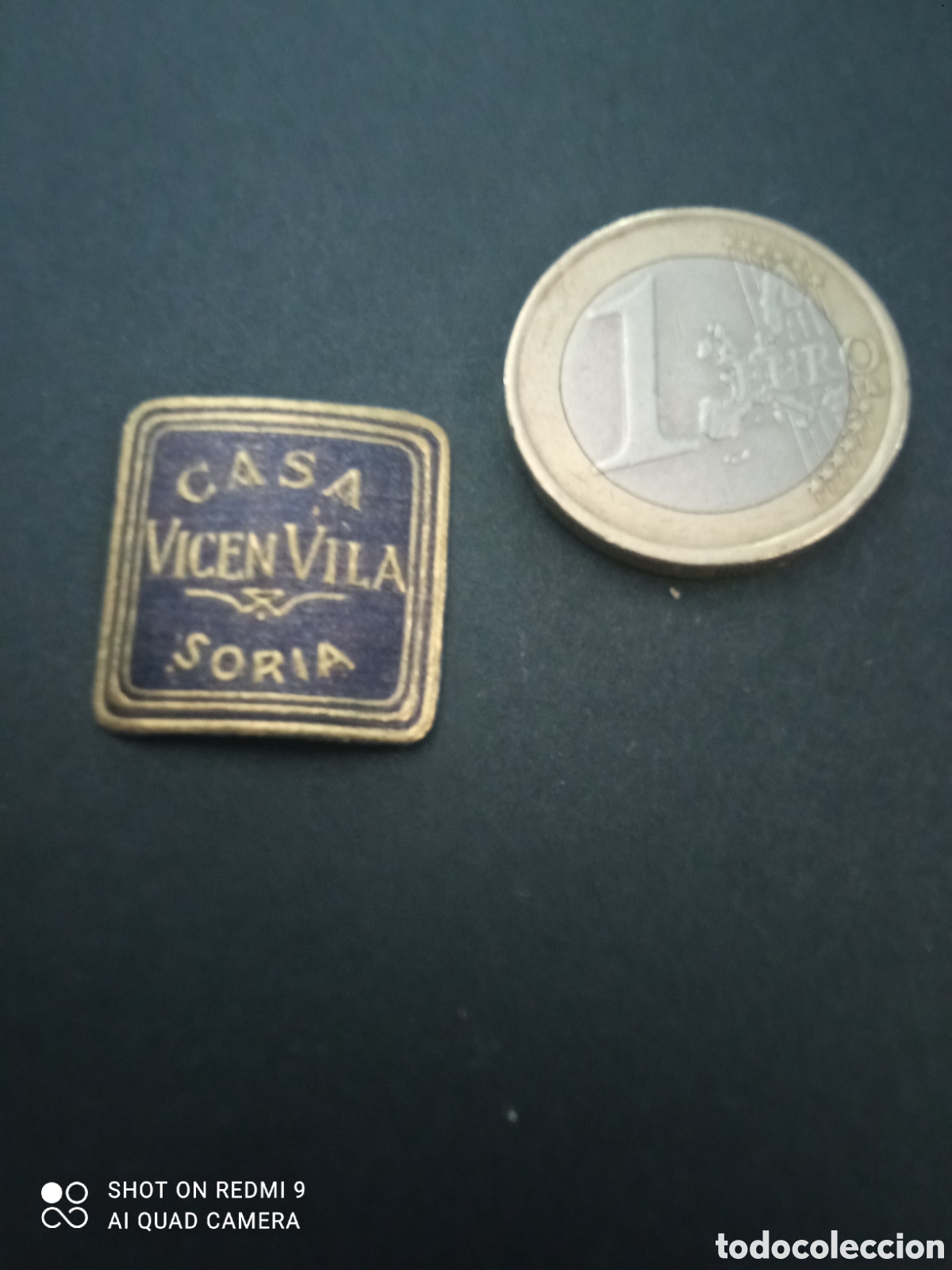 Etiquetas antiguas: ( etiqueta a&ntilde;os 30 40) casa Vicente Vila soria