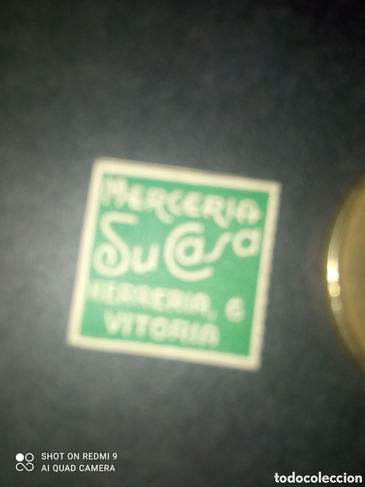 Etiquetas antiguas: ( etiqueta a&ntilde;os 30 40) mercer&iacute;a su casa herrer&iacute;a 6 Vitoria