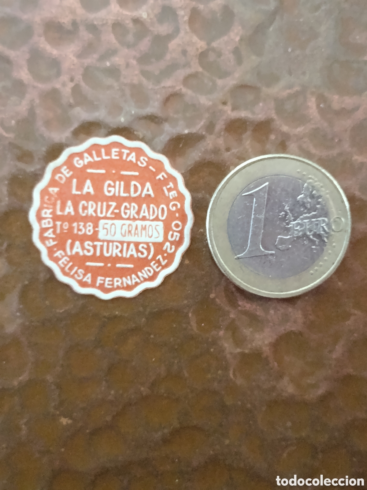 Etiquetas antiguas: LA GILDA LA CRUZ GRADO ASTURIAS [ ETIQUETAS A&Ntilde;OS 30-40 ]