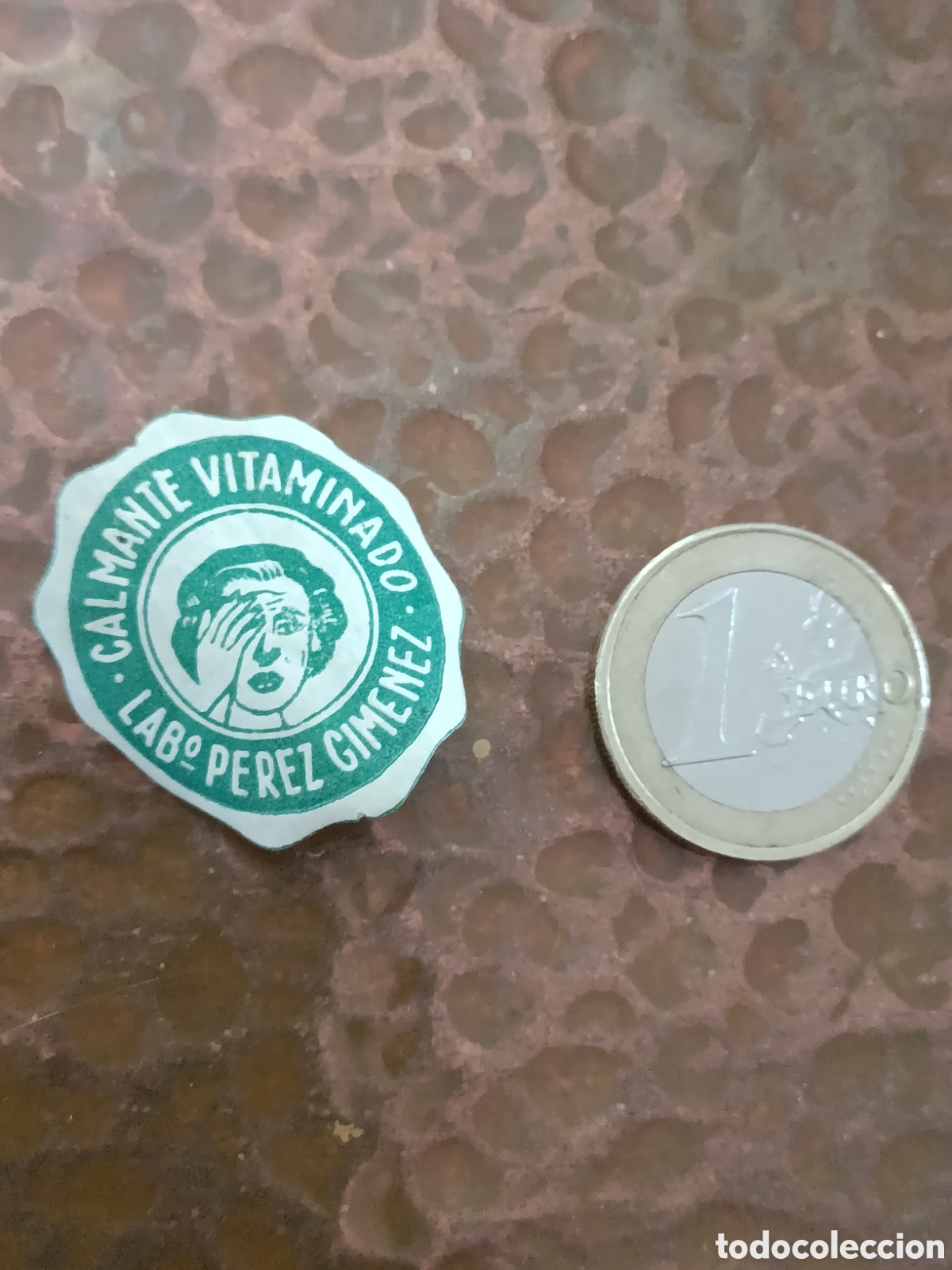Etiquetas antiguas: CALMANTE VITAMINADO [ ETIQUETAS A&Ntilde;OS 30-40 ]