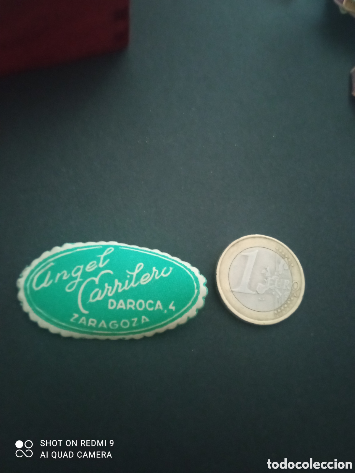 Etiquetas antiguas: ( etiqueta a&ntilde;os 30 40) &aacute;ngel carrilero zaragoza