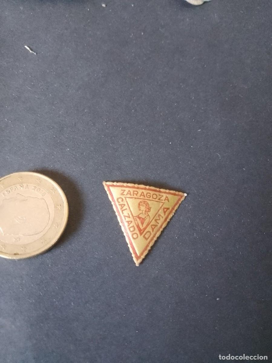 Etiquetas antiguas: Etiqueta a&ntilde;os 40 50 calzado dama Zaragoza
