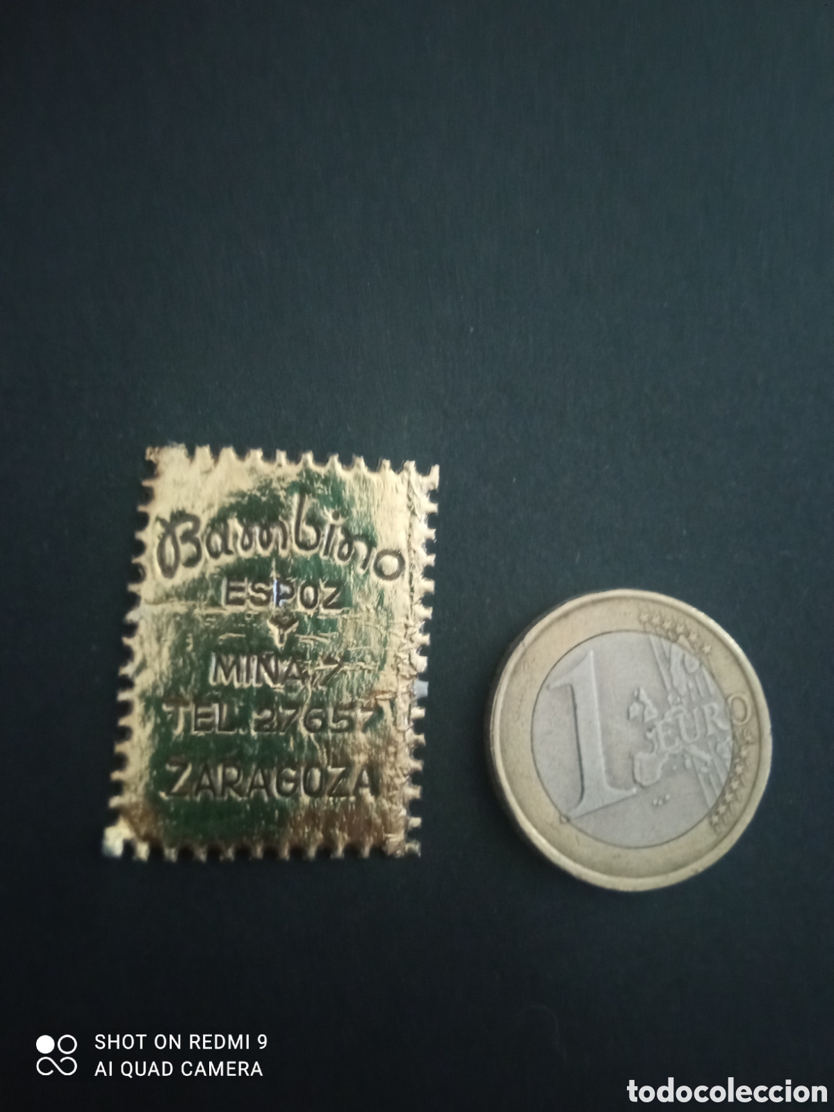 Alte Etiketten: ( etiqueta a&ntilde;os 30 40) Bambino Zaragoza