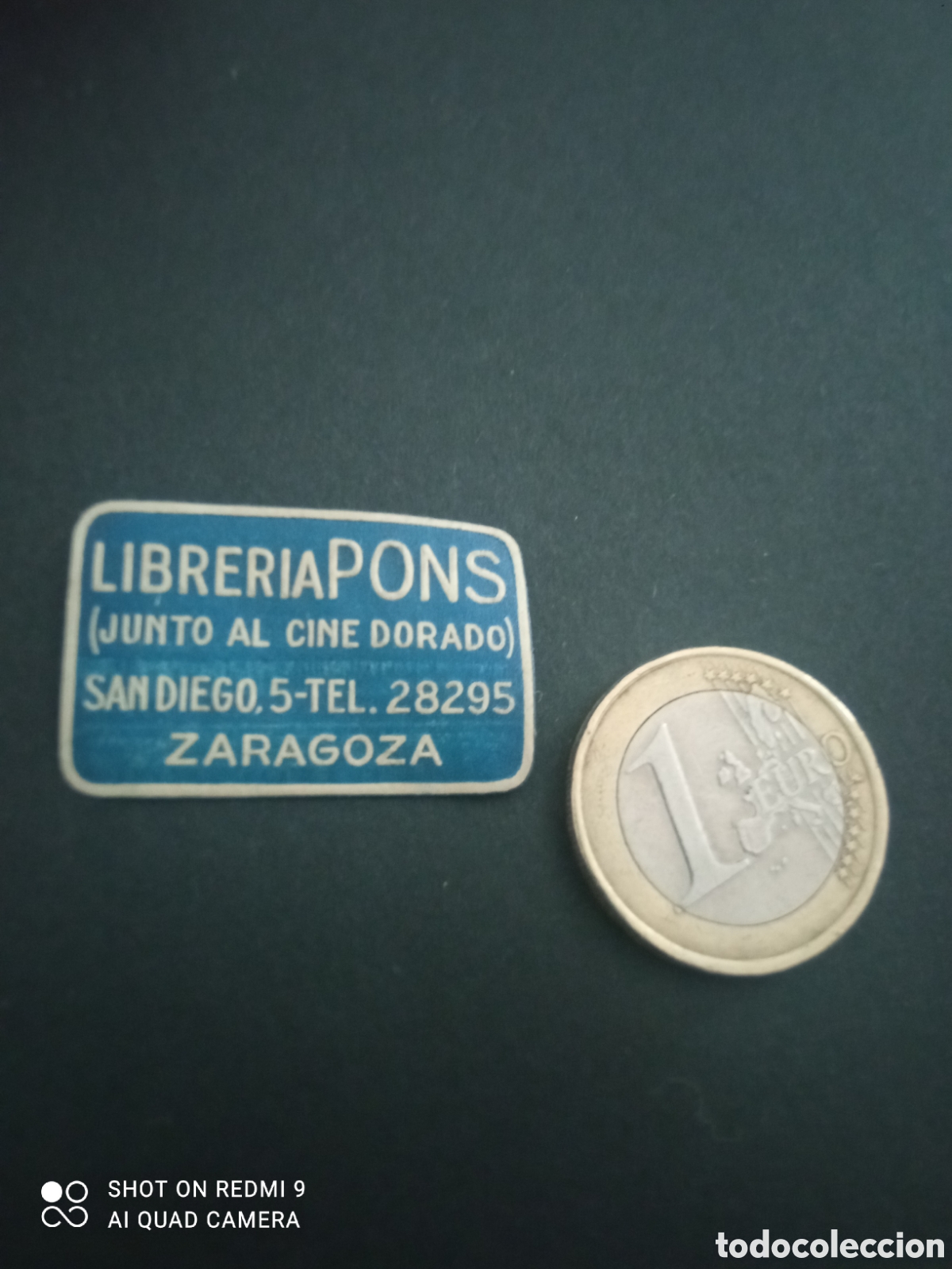 Etiquetas antiguas: ( etiqueta a&ntilde;os 30 40) librer&iacute;a pons Zaragoza