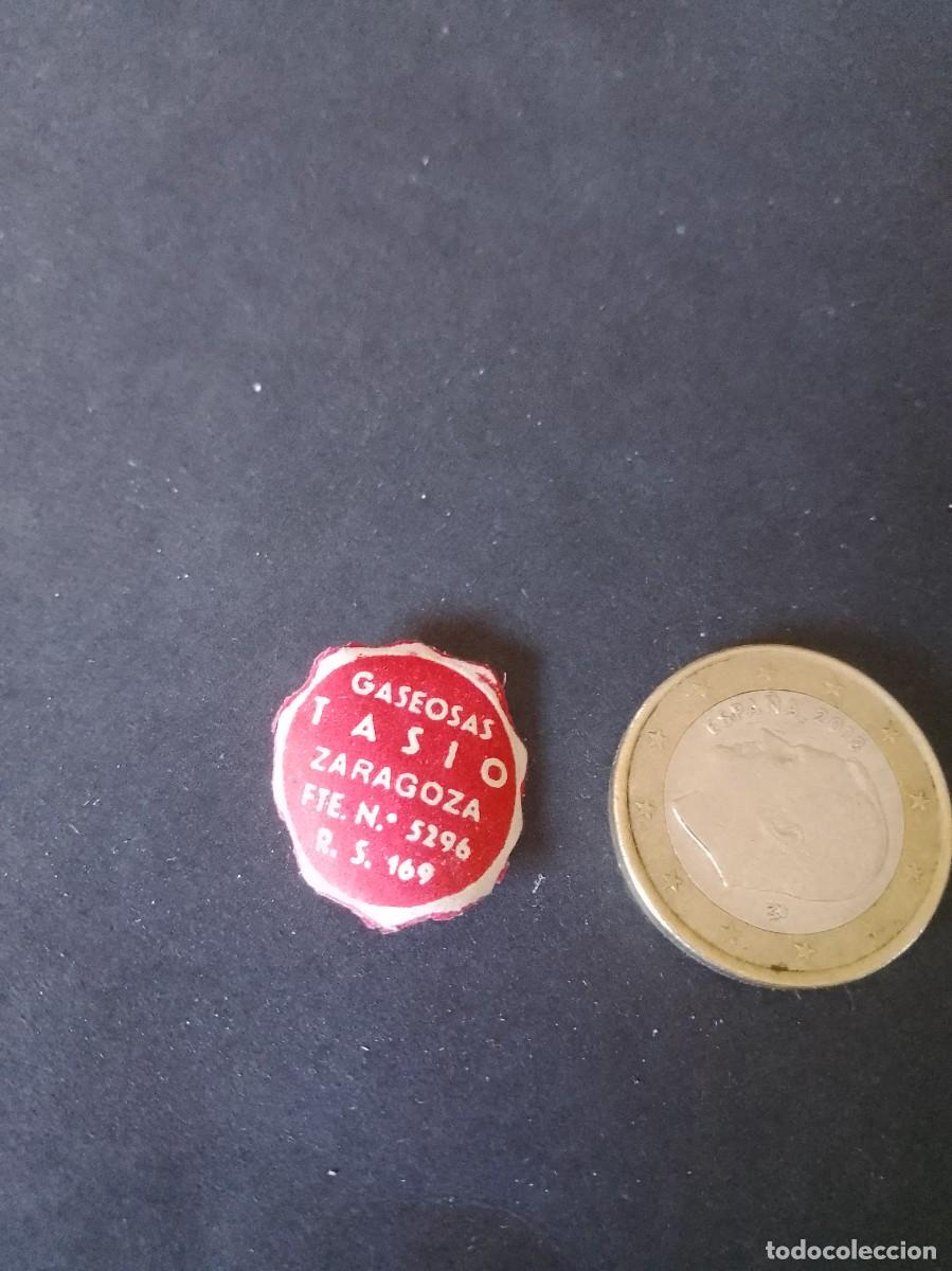 Etiquetas antiguas: Etiqueta a&ntilde;os 40 50 gaseosas tasio Zaragoza