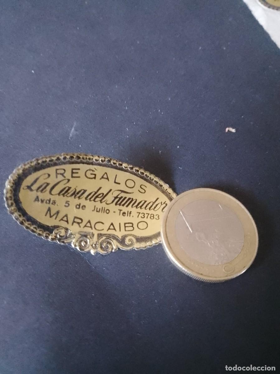 Etiquetas antiguas: Etiqueta a&ntilde;os 40 la casa del fumador regalos maracaibo