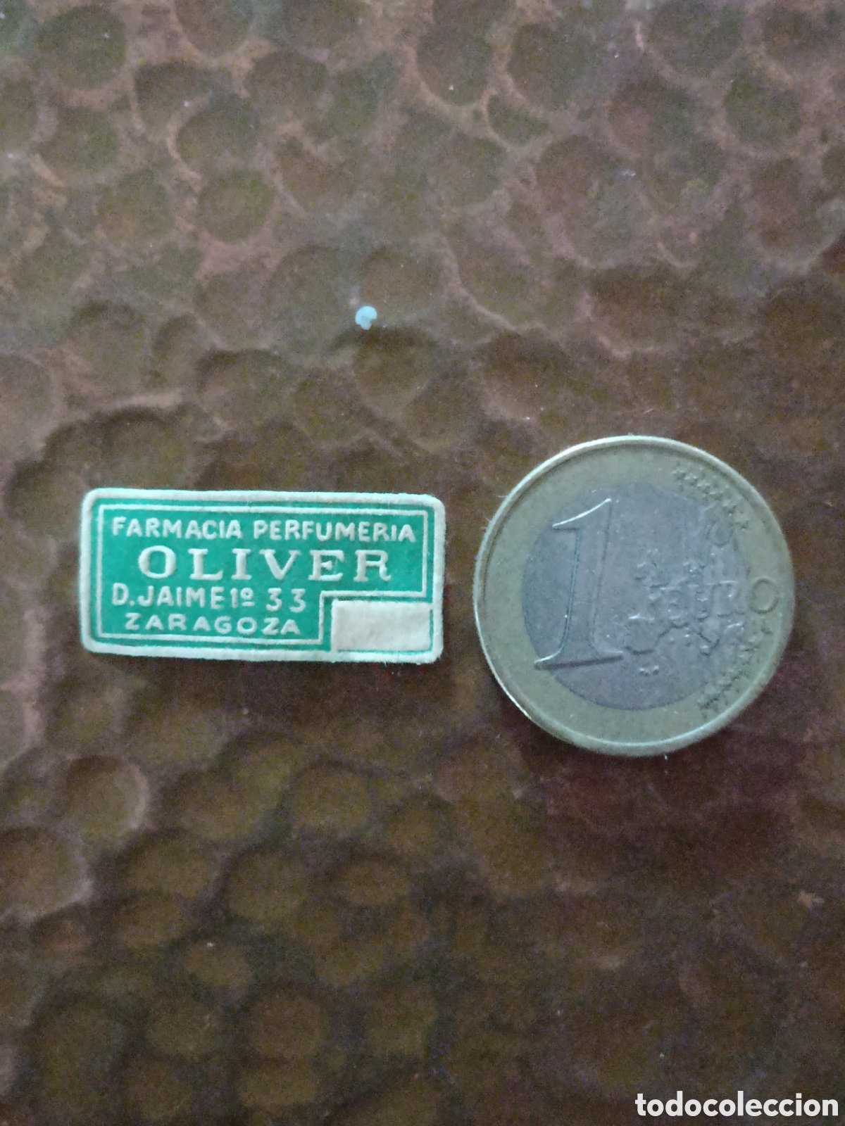 Etiquetas antiguas: Farmacia Oliver [ ZARAGOZA ETIQUETAS A&Ntilde;OS 30-