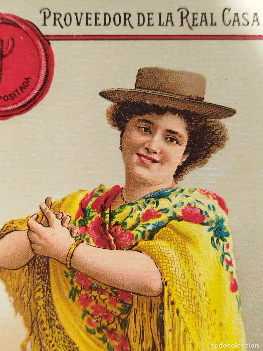 Etiquetas antiguas: Etiqueta de Jerez Valdespino