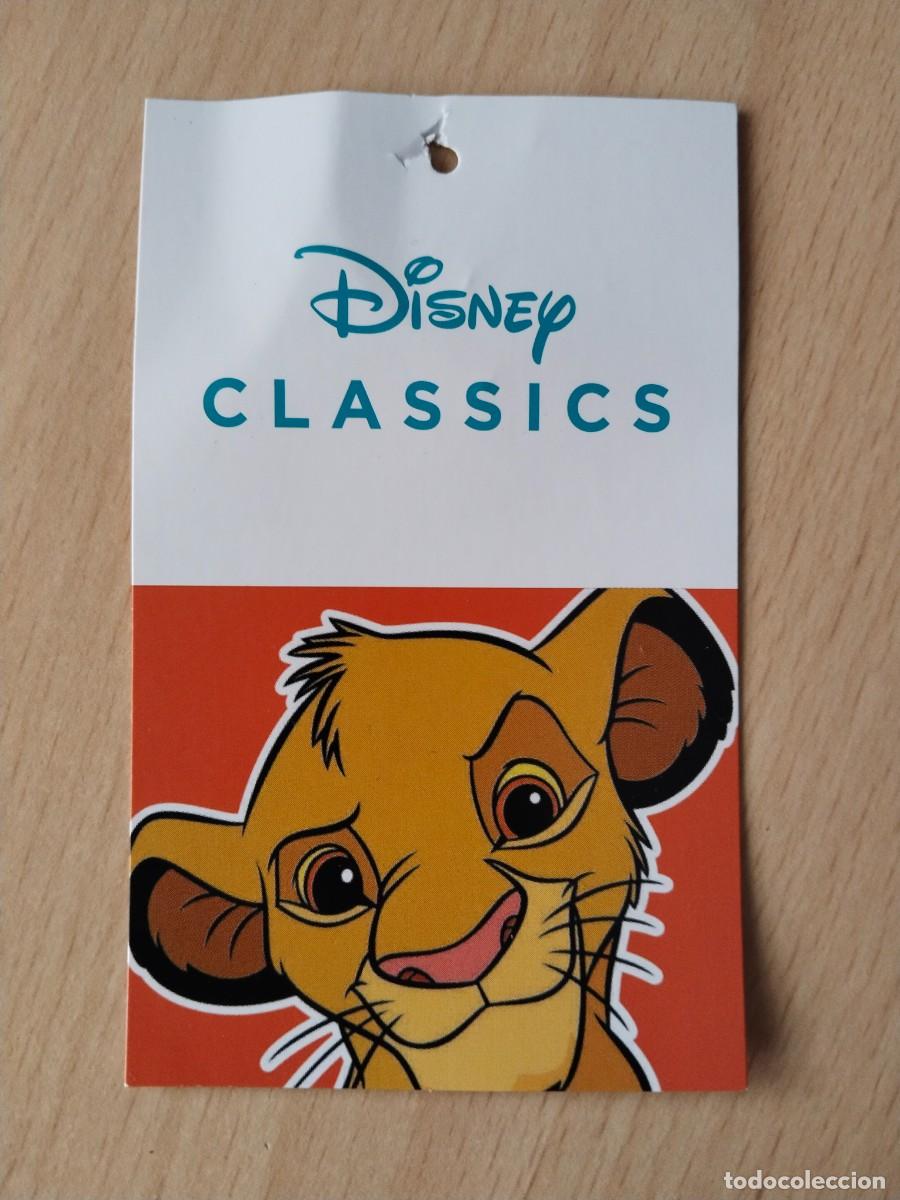 Etiquetas antiguas: ETIQUETA ROPA DISNEY CLASSICS - SIMBA THE LION KING