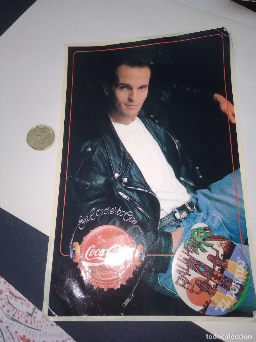 Etiquetas antiguas: Etiqueta a&ntilde;os 80 Coca cola Miguel Bos&eacute;,