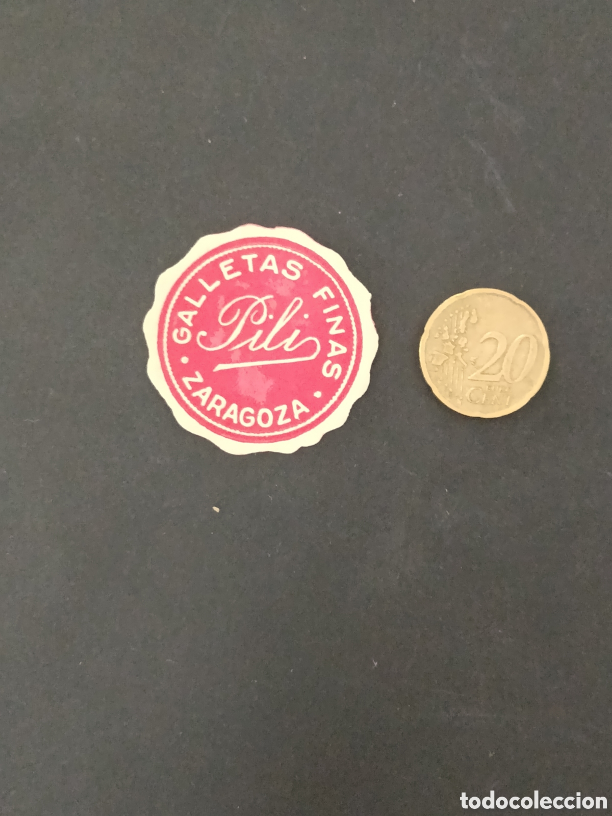 Etiquetas antiguas: GALLETAS FINAS PILI [ ETIQUETAS A&Ntilde;OS 40-50 ]