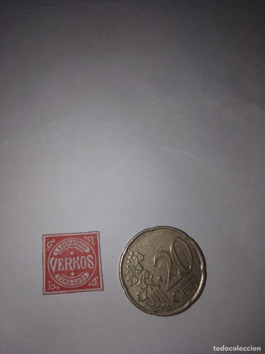 Etiquetas antiguas: Etiqueta a&ntilde;os 40 50 verkos Zaragoza