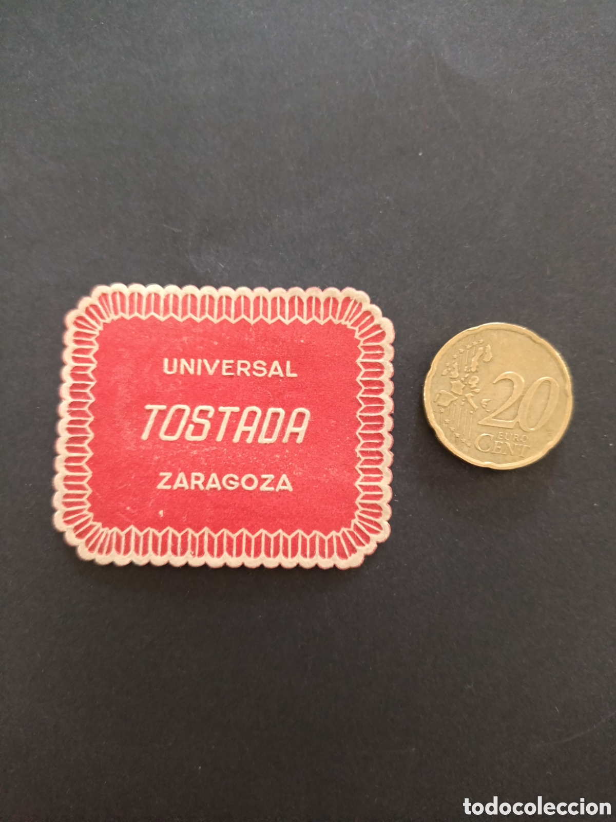 Etiquetas antiguas: LA UNIVERSAL TOSTADA [ ZARAGOZA ETIQUETAS A&Ntilde;OS 40-50 ]