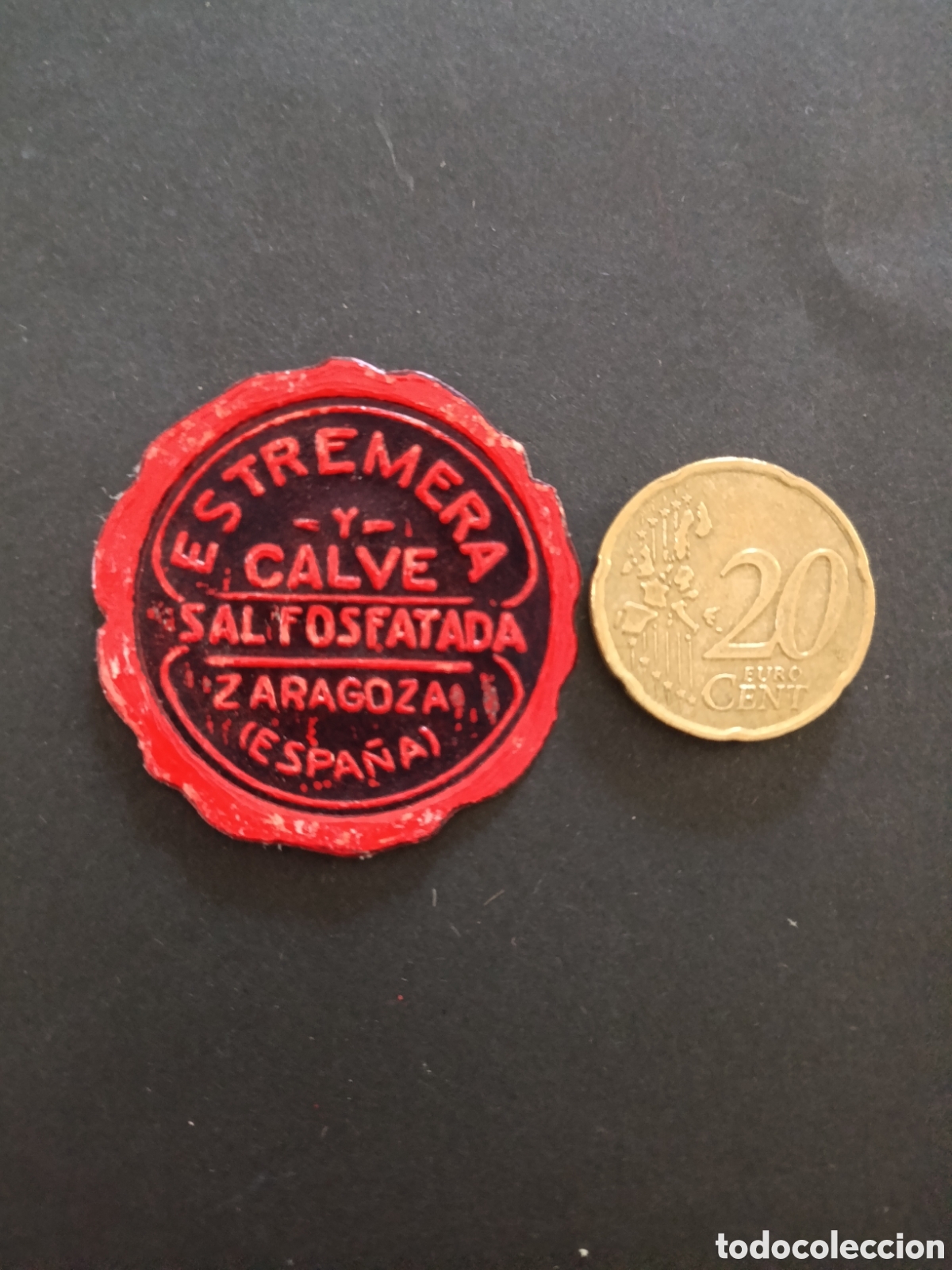 Etiquetas antiguas: ESTREMA Y CALVE SALTOFOSTADA [ ZARAGOZA ETIQUETAS A&Ntilde;OS 40-50 ]