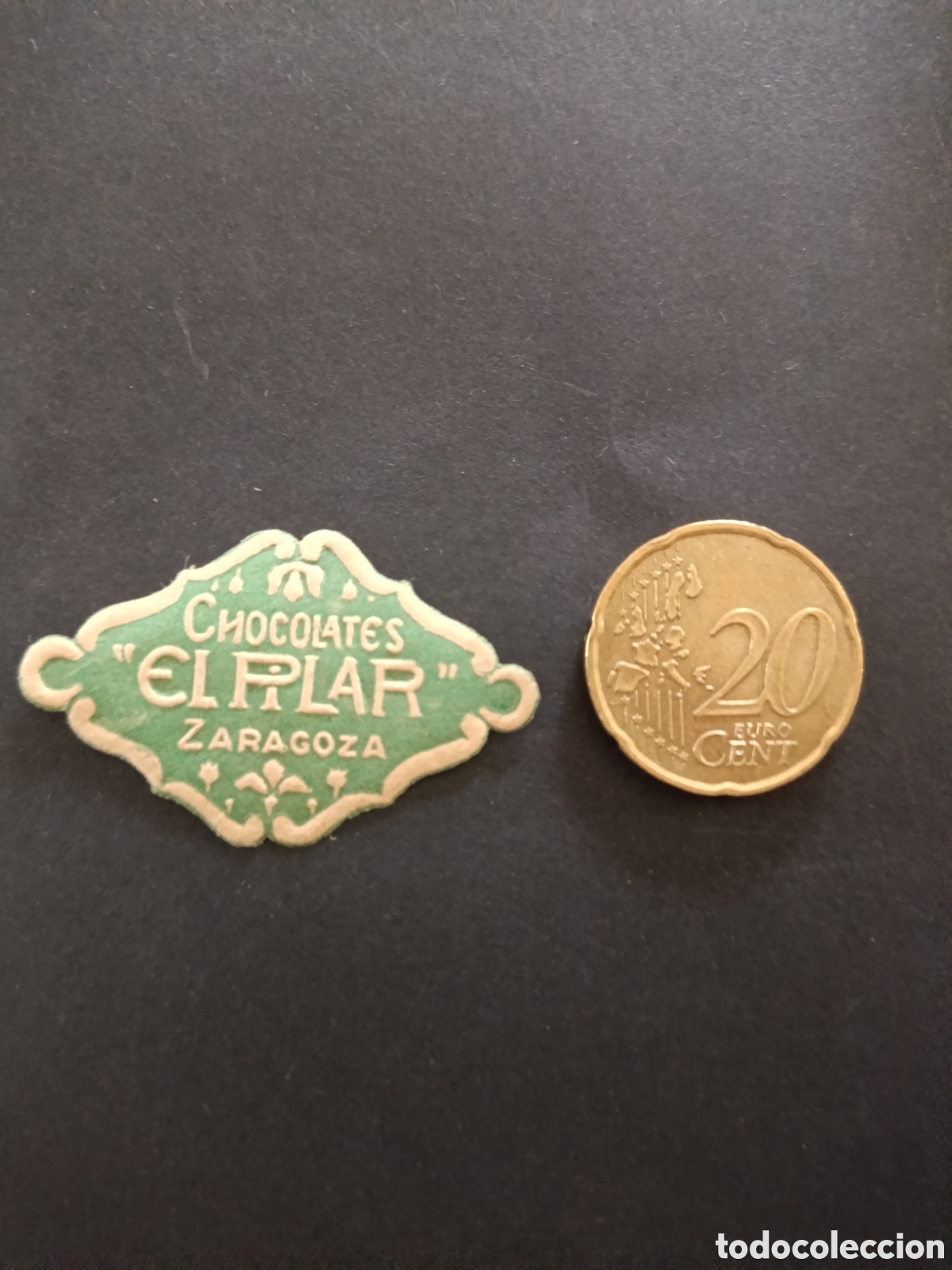 Etiquetas antiguas: CHOCOLATES EL PILAR [ ZARAGOZA ETIQUETAS A&Ntilde;OS 40-50 ]