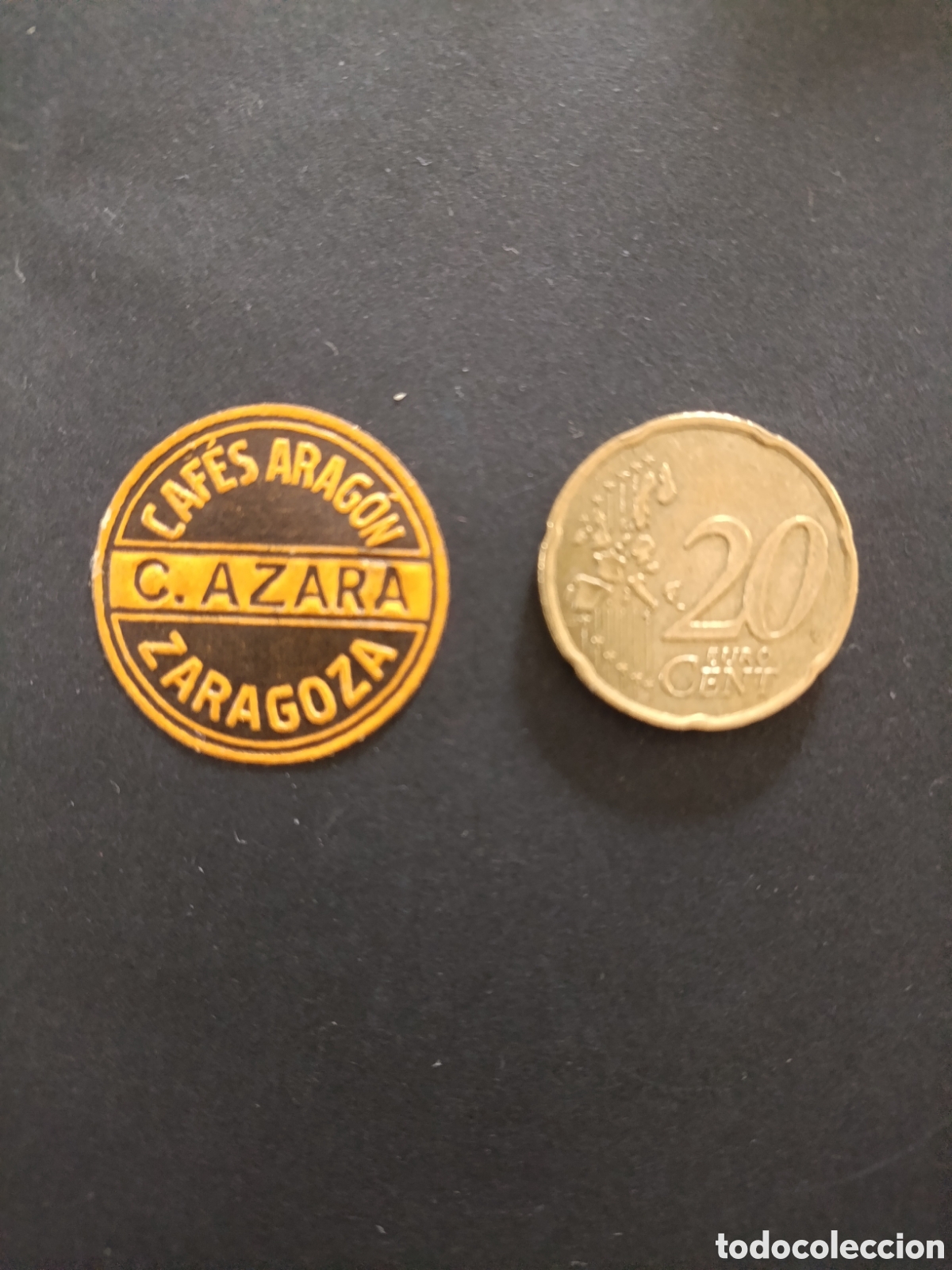 Etiquetas antiguas: CAFES DE ARAGON C.AZARA [ ZARAGOZA ETIQUETAS A&Ntilde;OS 40-50 ]