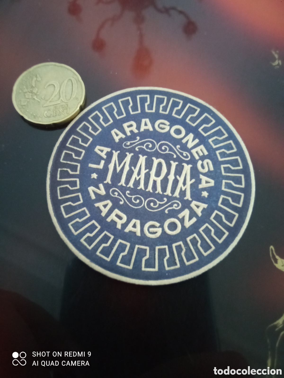 Etiquetas antiguas: La aragonesa Mar&iacute;a Zaragoza (etiquetas a&ntilde;os 50 60)