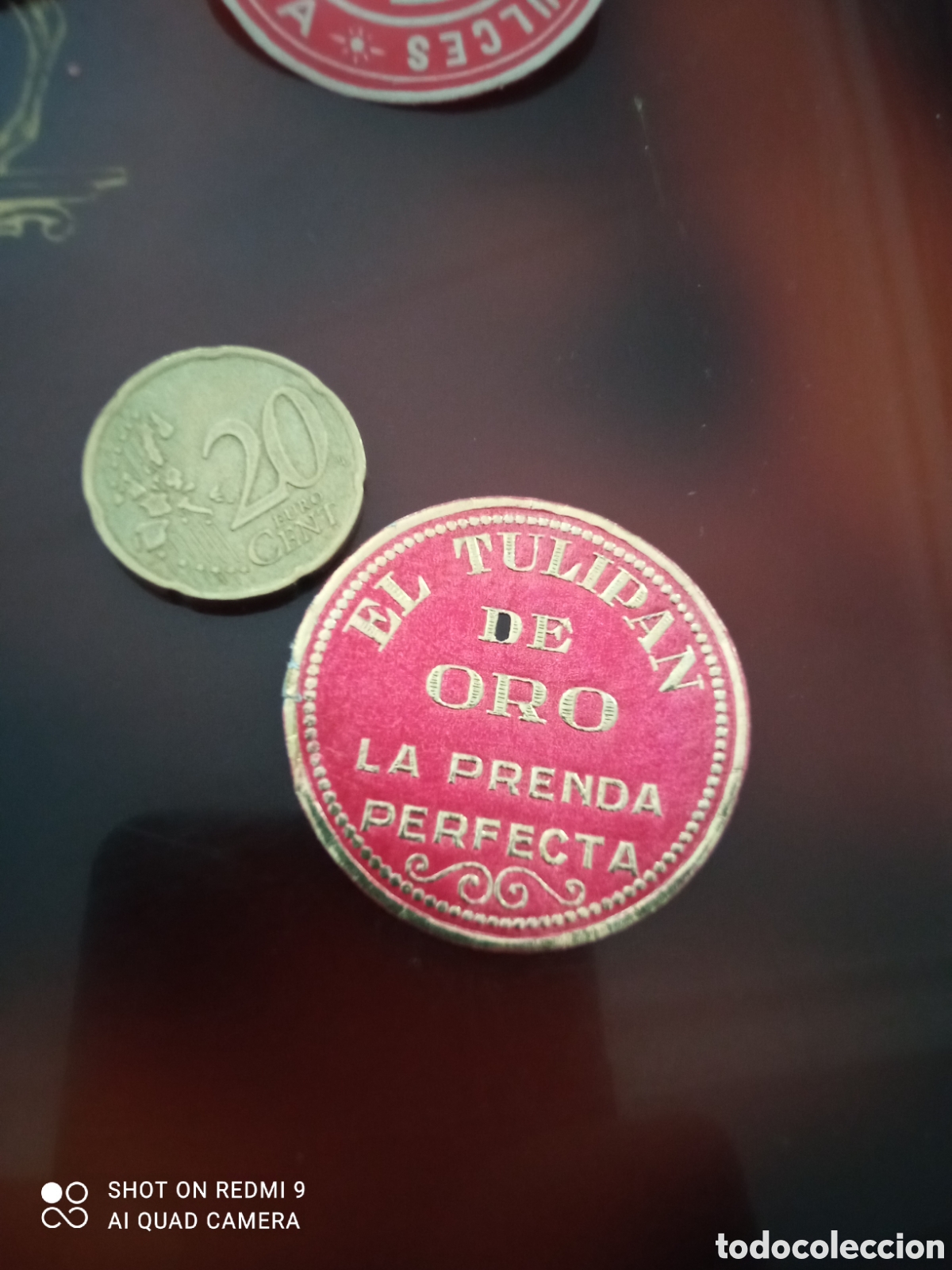 Etiquetas antiguas: El tulip&aacute;n de oro la prenda perfecta(etiquetas a&ntilde;os 50 60)