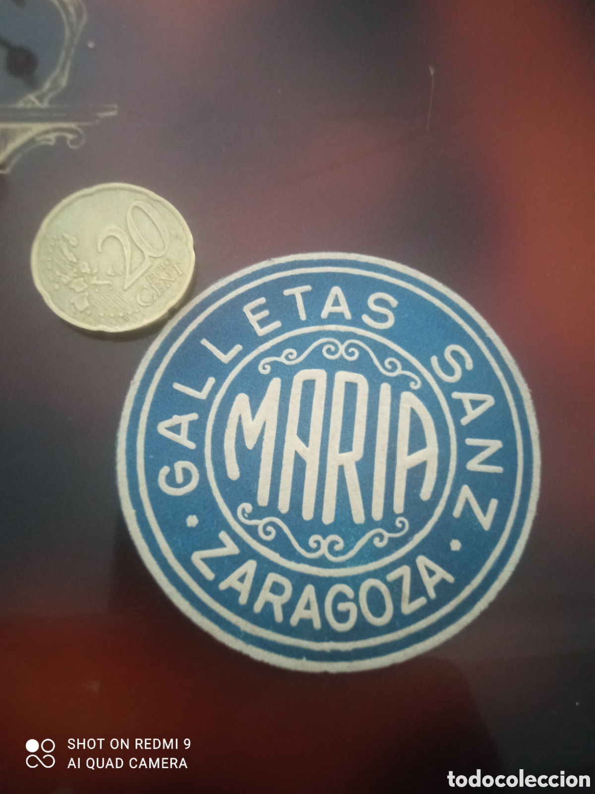 Etiquetas antiguas: No hay dietas San Zaragoza Mar&iacute;a (etiquetas a&ntilde;os 50 60)