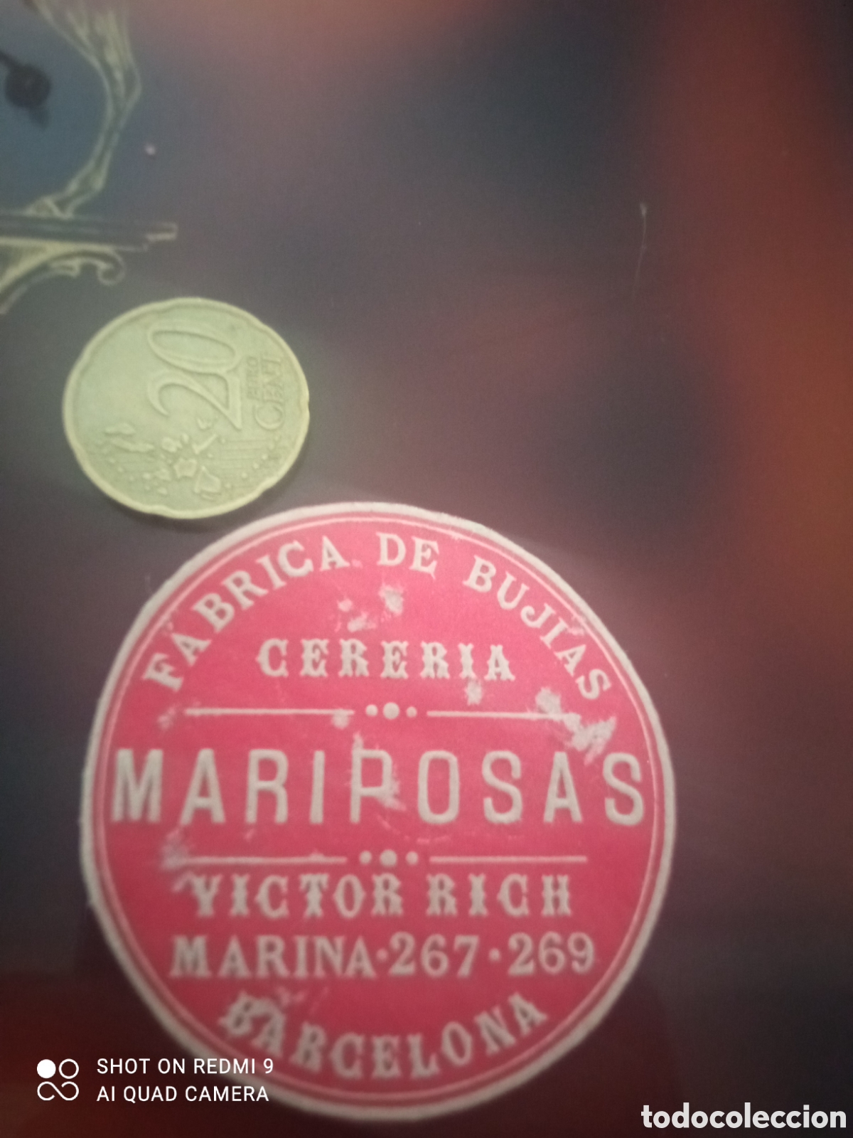 Etiquetas antiguas: F&aacute;brica de buj&iacute;as carretera mariposas victoria ridge Marina Barcelona (etiquetas a&ntilde;os 50 60)