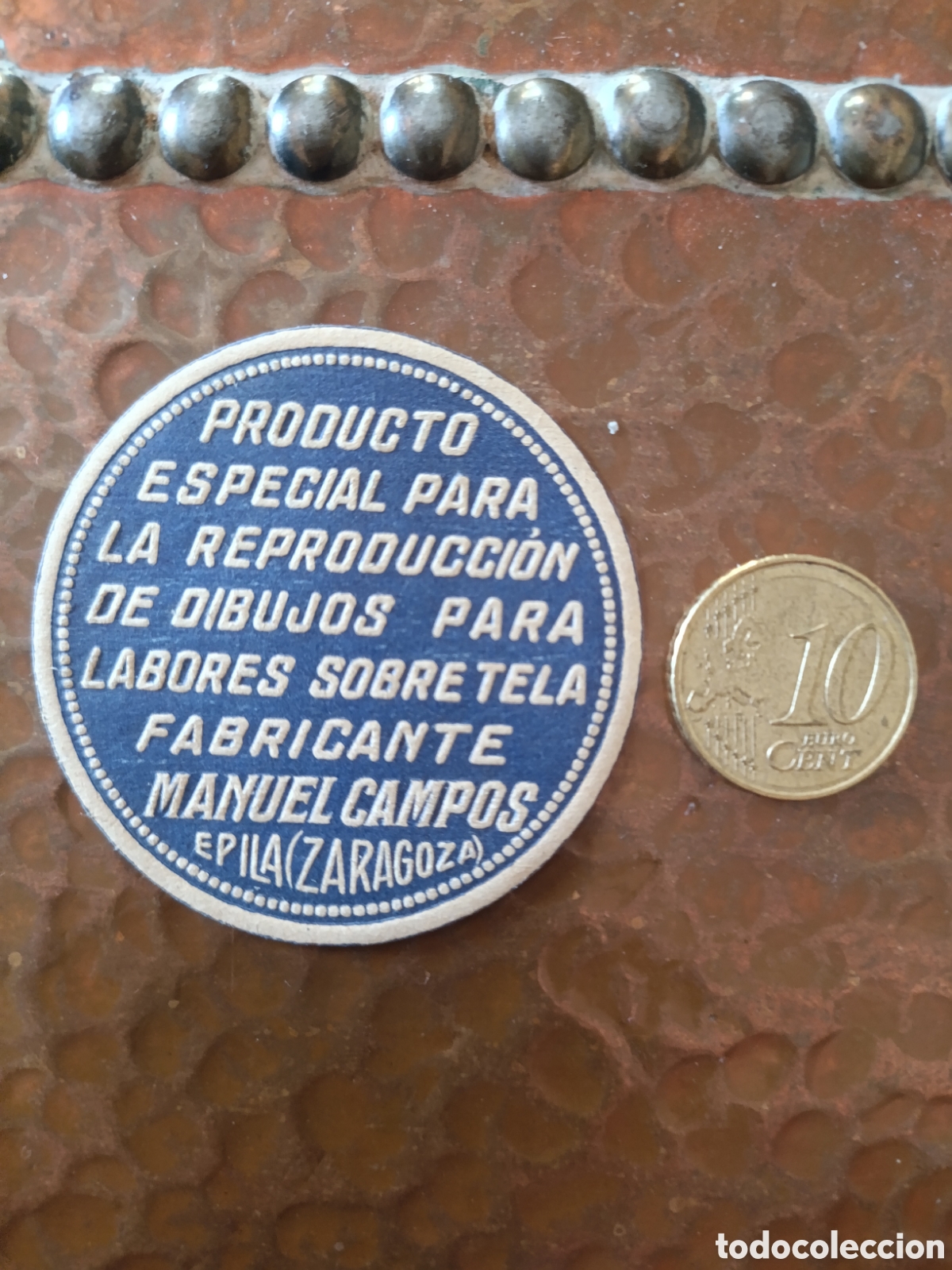 Etiquetas antiguas: MANUEL CAMPOS EPILA ZARAGOZA [ ETIQUETAS A&Ntilde;OS 40-50 ]