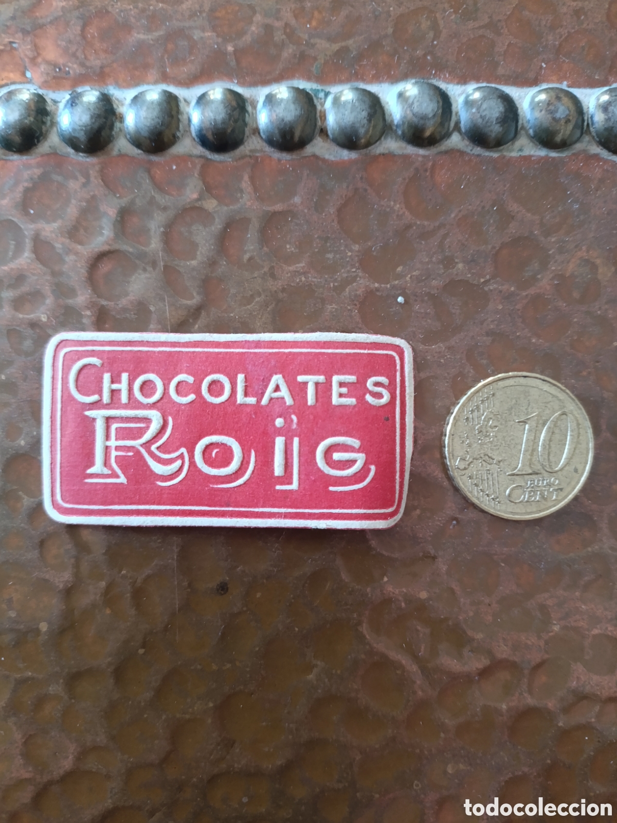 Etiquetas antiguas: CHOCOLATES ROIG [ ETIQUETAS A&Ntilde;OS 40-50 ]
