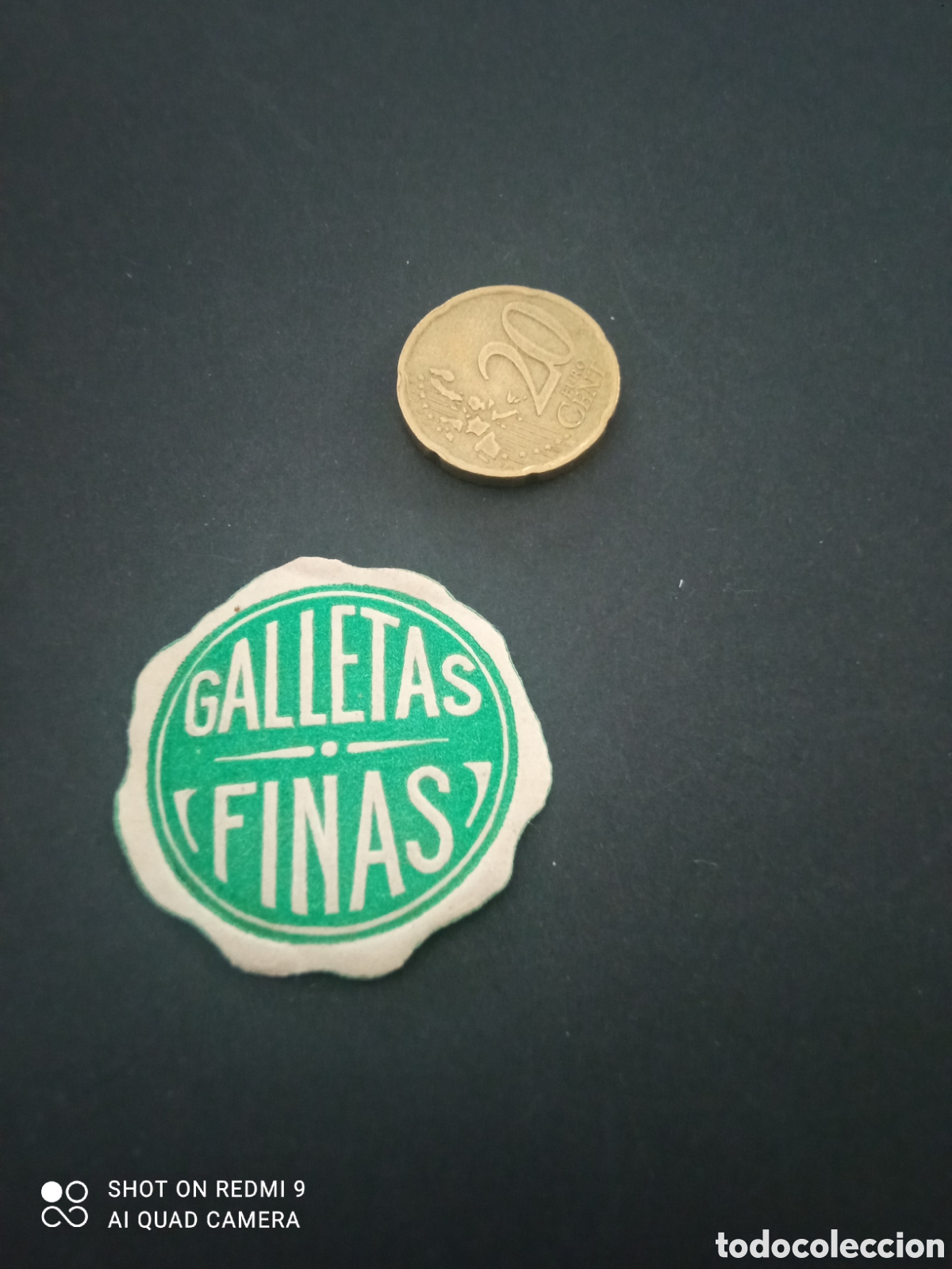Etiquetas antiguas: Galletas finas (etiquetas a&ntilde;os 50 60)