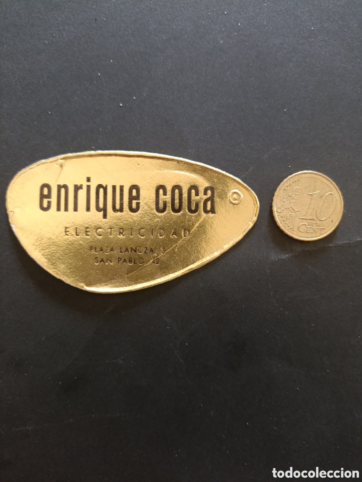 Etiquetas antiguas: ENRIQUE COCA ELECTRICIDAD SAN PABLO [ ETIQUETAS A&Ntilde;OS 40-50 ]