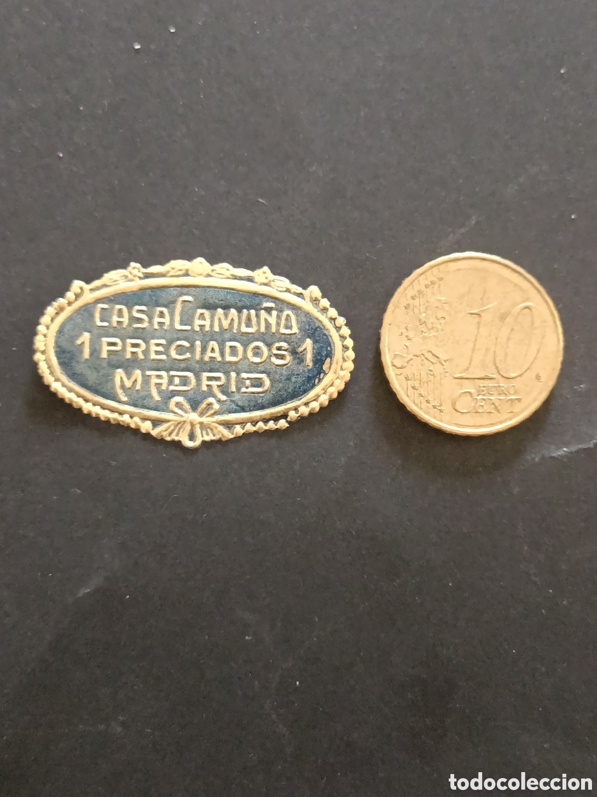 Etiquetas antiguas: CASA CAMU&Ntilde;O MADRID [ ETIQUETAS A&Ntilde;OS 40-50 ]