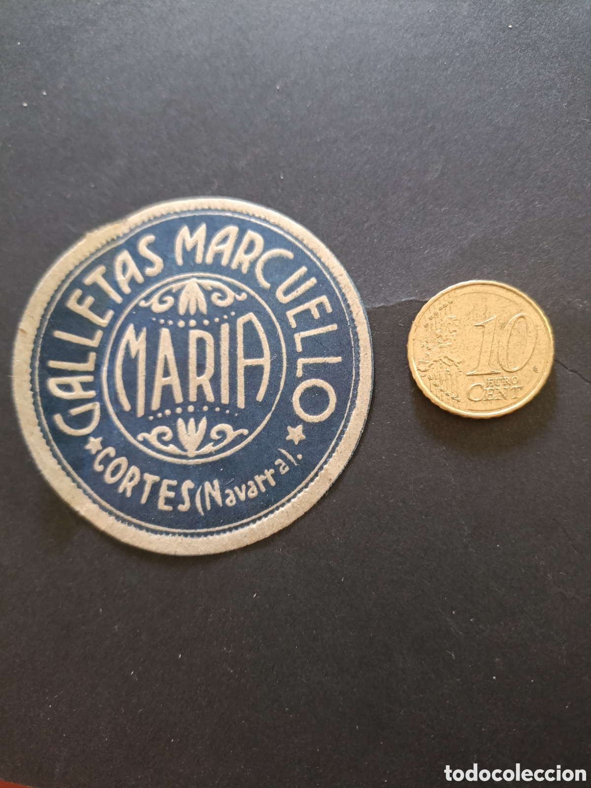 Etiquetas antiguas: GALLETAS MAR CUELLO MAR&Iacute;A NAVARRA [ ETIQUETAS A&Ntilde;OS 40-50 ]