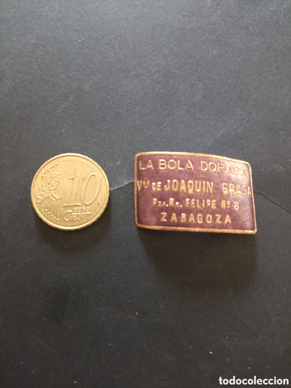 Etiquetas antiguas: LA BOLA DORADA ZARAGOZA [ ETIQUETAS A&Ntilde;OS 40-50 ]