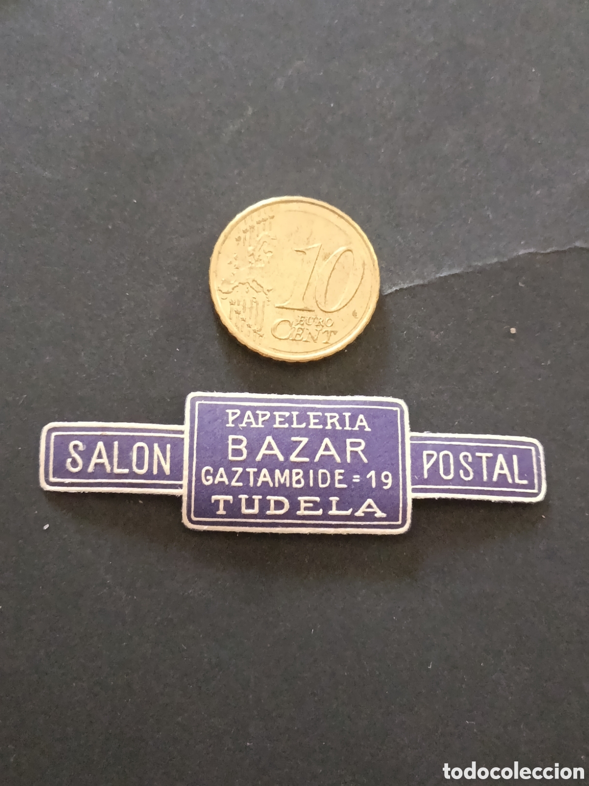 Etiquetas antiguas: PAPELER&Iacute;A BAZAR TUDELA SAL&Oacute;N POSTAL [ ETIQUETAS A&Ntilde;OS 40-50 ]