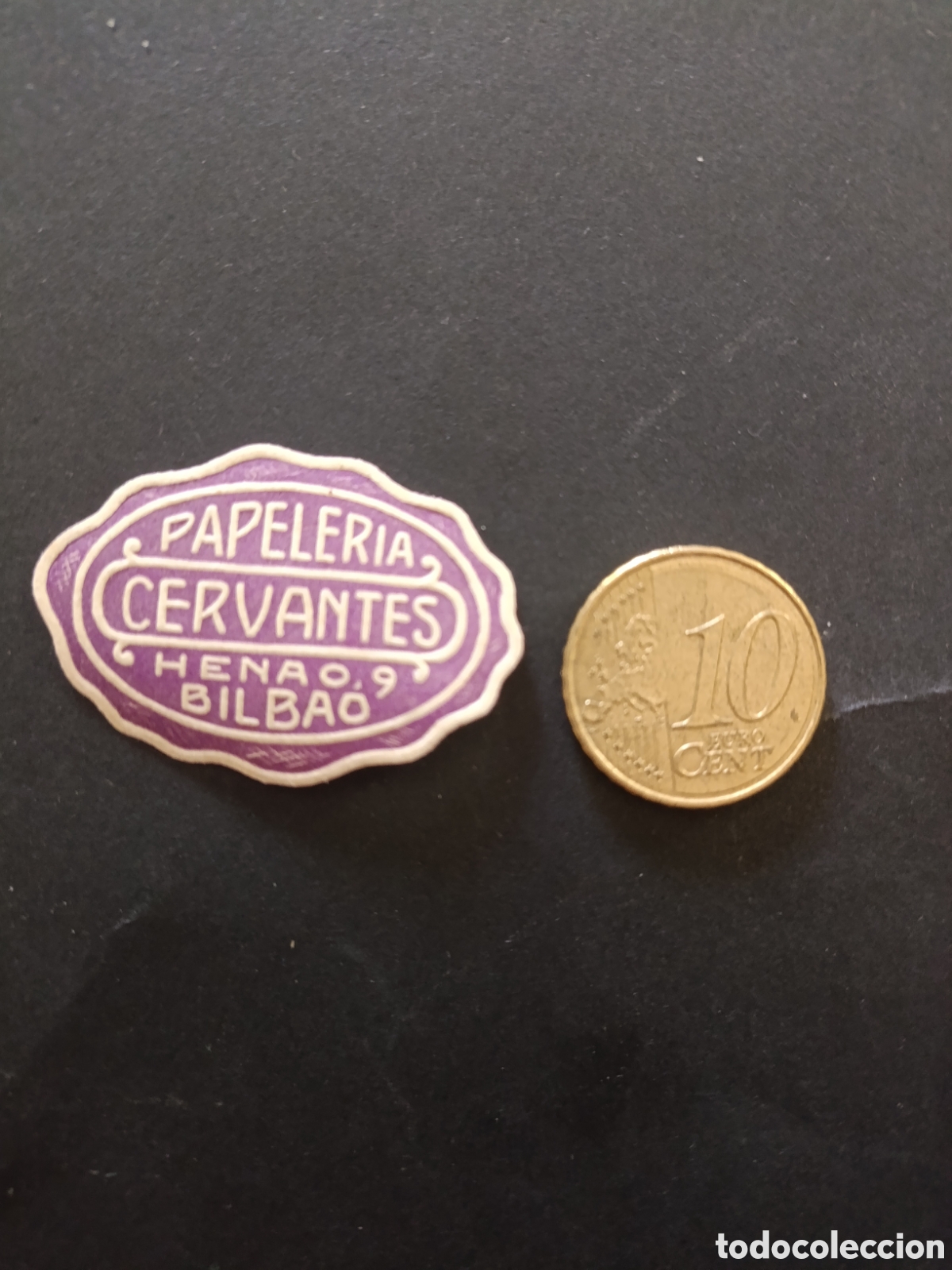 Etiquetas antiguas: PAPELER&Iacute;A CERVANTES BILBAO [ ETIQUETAS A&Ntilde;OS 40-50 ]