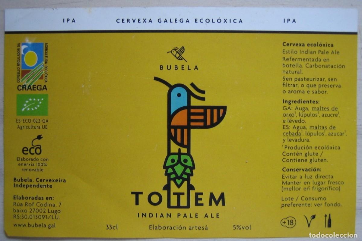 Etiquetas antiguas: Etiqueta cerveza artesana