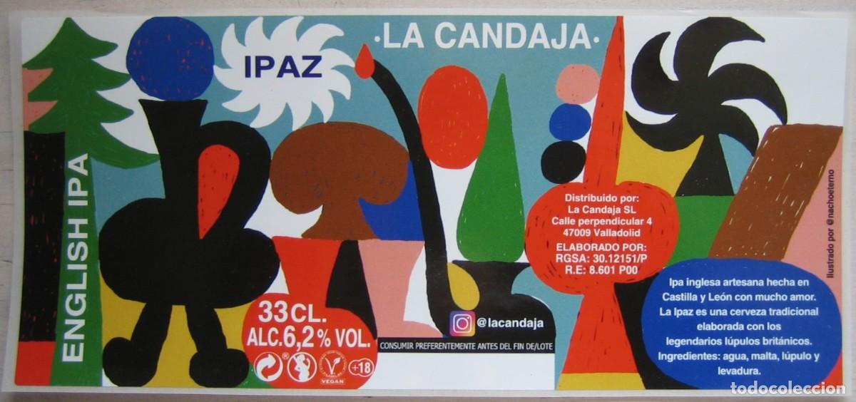 Etiquetas antiguas: Etiqueta cerveza artesana
