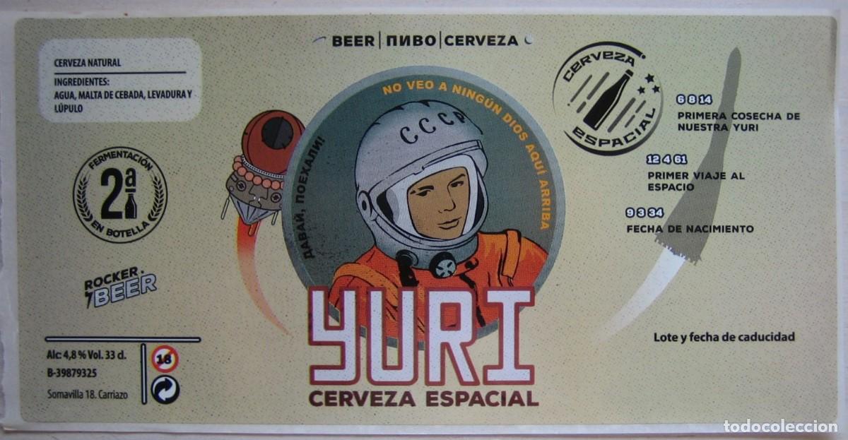 Etiquetas antiguas: Etiqueta cerveza artesana