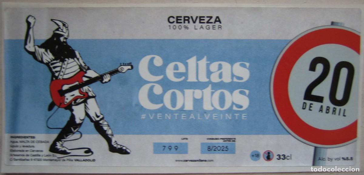Etiquetas antiguas: Etiqueta cerveza artesana