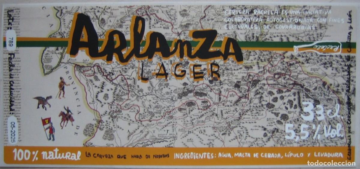 Etiquetas antiguas: Etiqueta cerveza artesana
