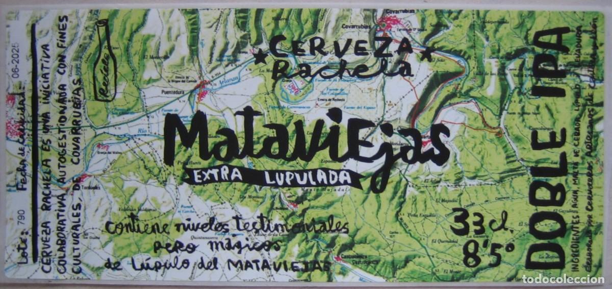 Etiquetas antiguas: Etiqueta cerveza artesana