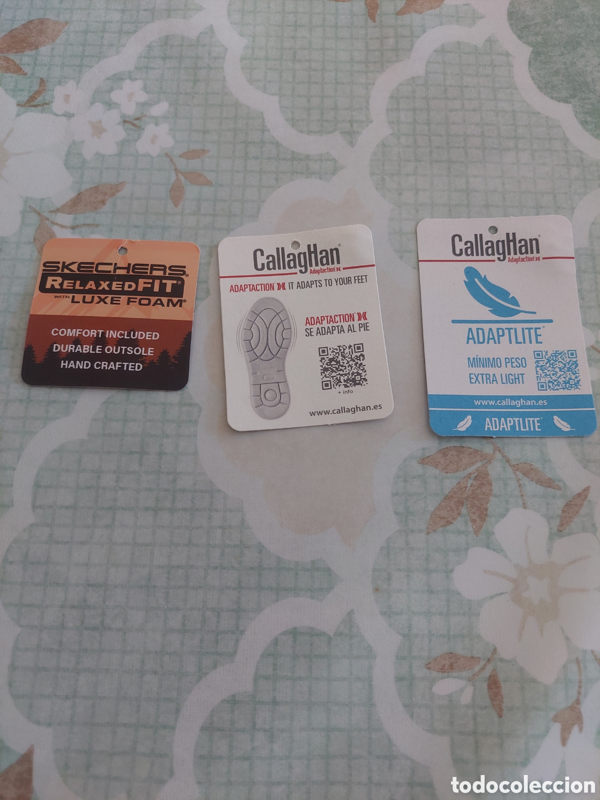 Etiquetas antiguas: ETIQUETA CAZADO SKECHERS,CALLAGTLAN