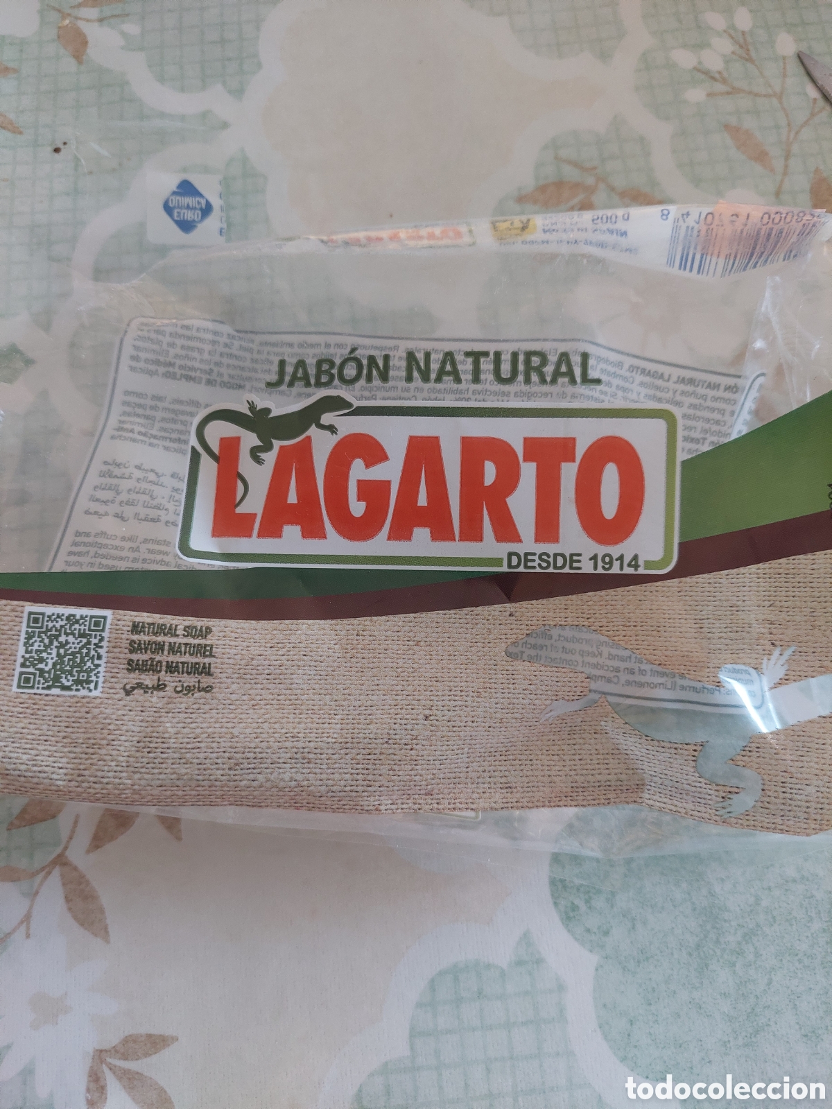Etiquetas antiguas: EMBOLTORIO JABON NATURAL LAGARTO